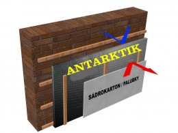 Tepelná izolace - Antarktik
